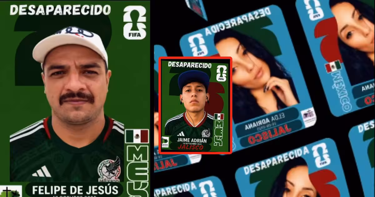 En Jalisco, familiares de desaparecidos transformaron las fichas de búsqueda en tarjetas coleccionables; actualmente en México se reportan más 130 mil personas desaparecidas
