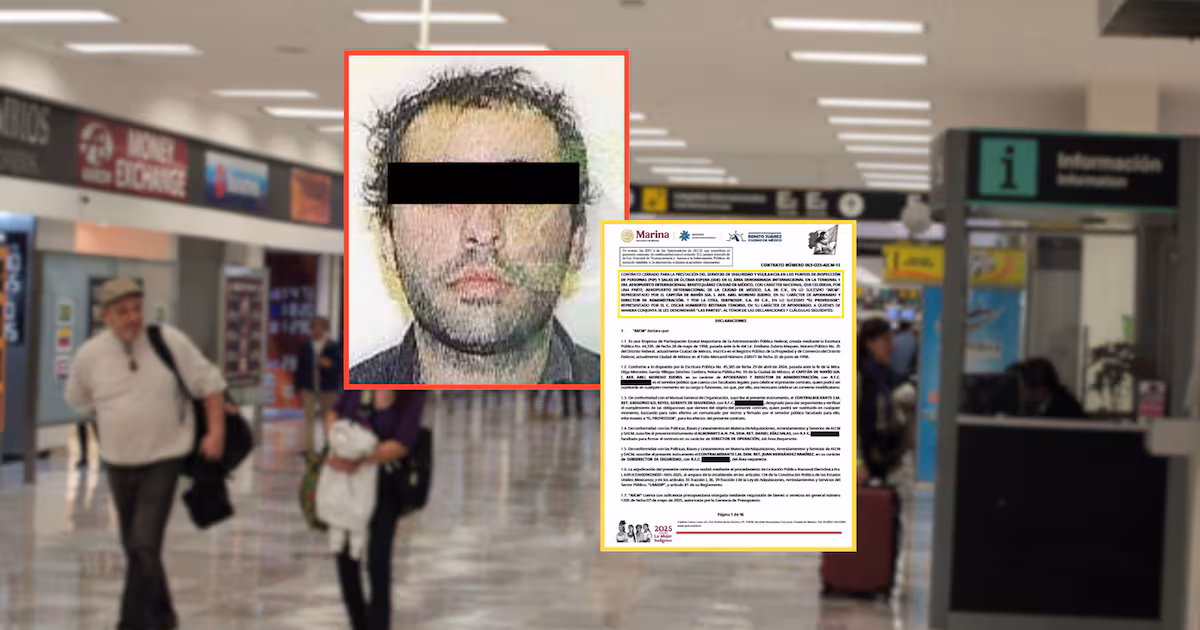 Semar entregó la seguridad del AICM a empresas ligadas a traficantes de armas mediante contratos superiores a 1,194 millones de pesos, a pesar de órdenes de aprehensión y