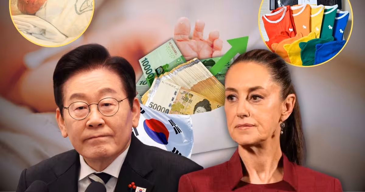 Mientras Corea del Sur entrega hasta casi 2 millones de pesos a familia de recién nacidos para “impulsar” la natalidad, en México la SCJN incluso tuvo que invalidar una norma que