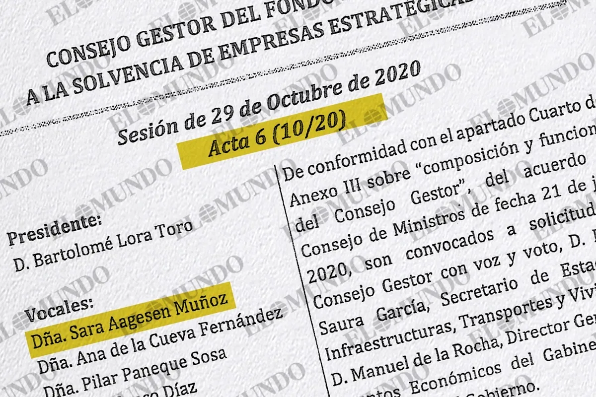 El juez investiga "prevaricación" en el rescate de 475 millones de Air Europa que aprobó el Consejo Gestor con Aagesen y De la Rocha