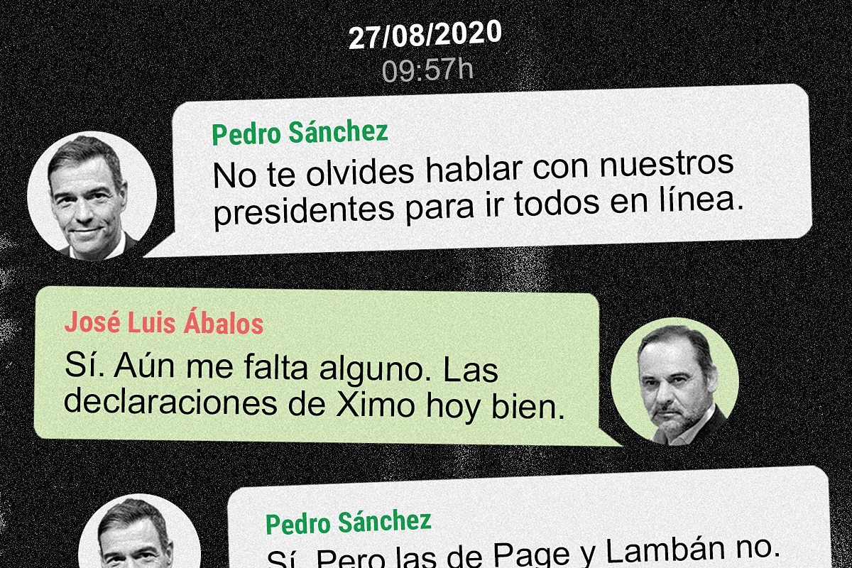 El día que la trama y el Gobierno perdieron el control de la cloaca por los mensajes de Ábalos y Sánchez