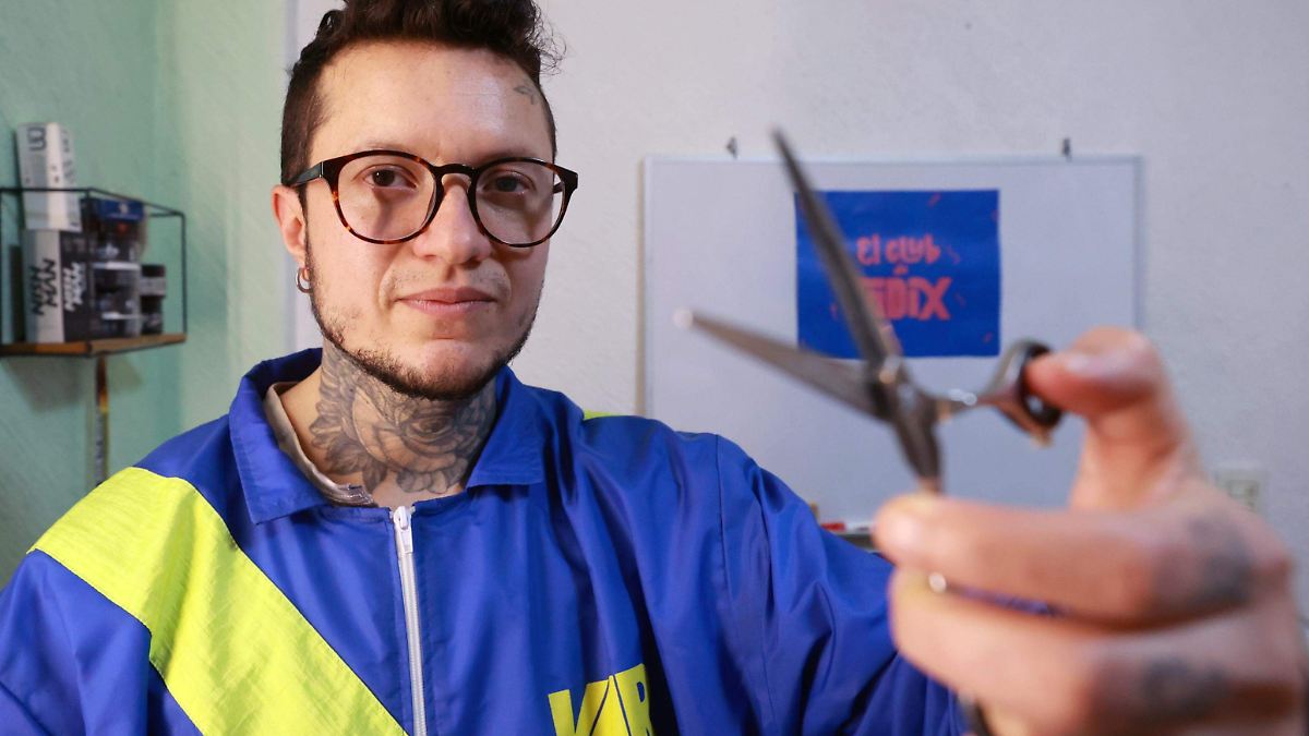 Barberías que desafían las normas de género