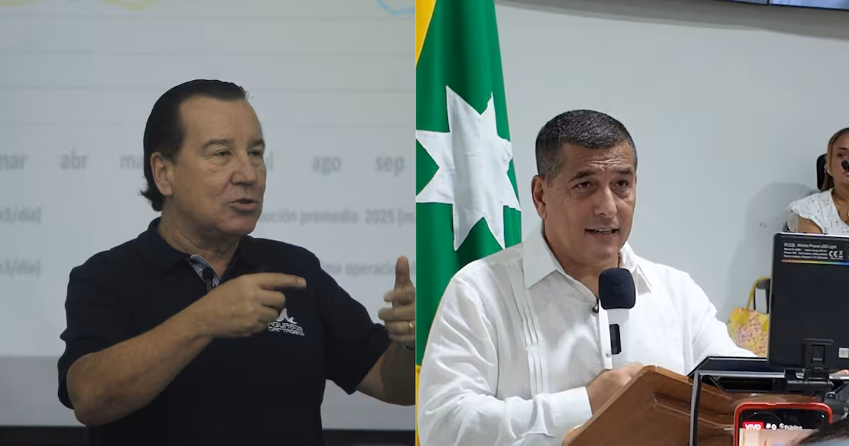 Acuacar responde tras anuncio de Dumek Turbay de romper relaciones con Veolia