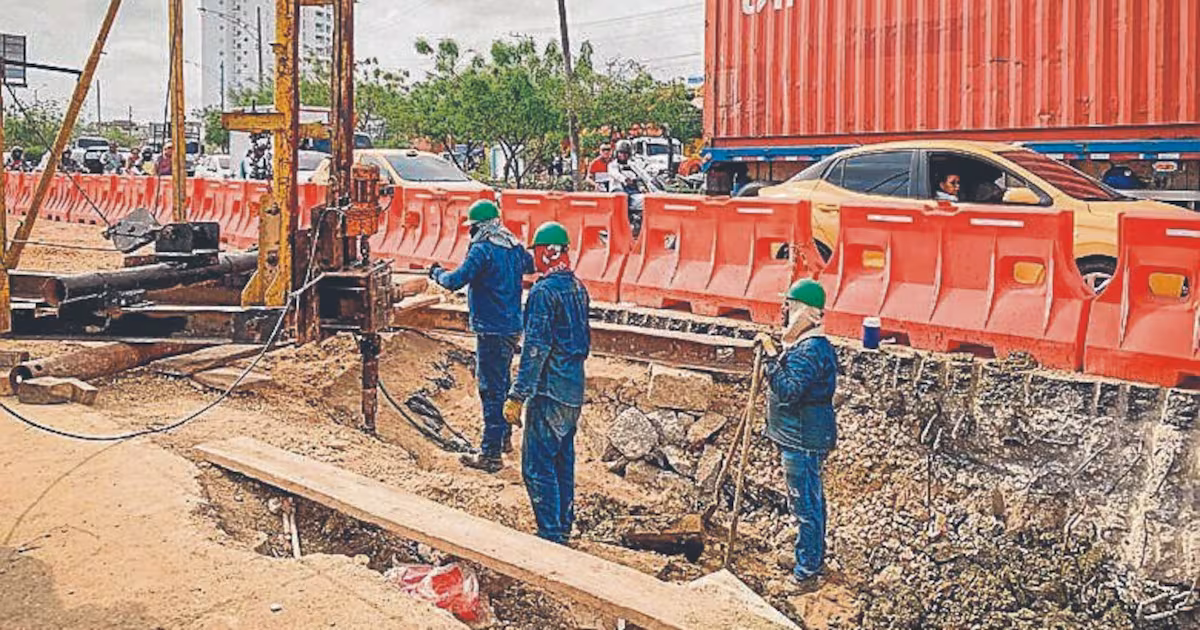 ¿Cuándo terminan las obras en Nuevo Bosque? Esto dijo Aguas de Cartagena