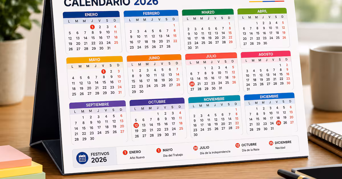 ¿Cuándo es el próximo festivo en Colombia? Estas son las fechas que quedan en 2026