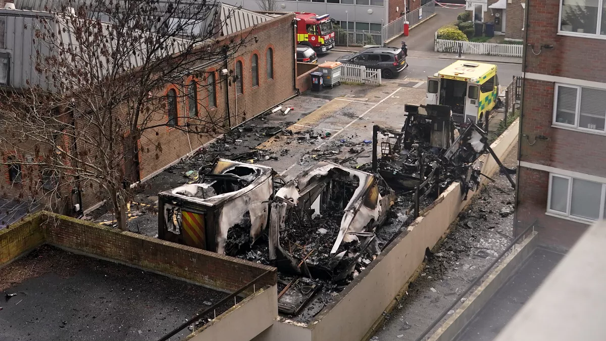 UK police investigate Jewish charity ambulance arson as hate crime