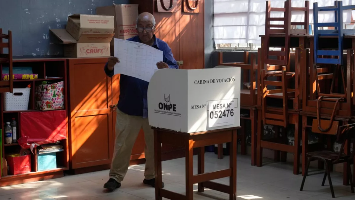 Peru's election results delayed after logistical issues disrupt voting