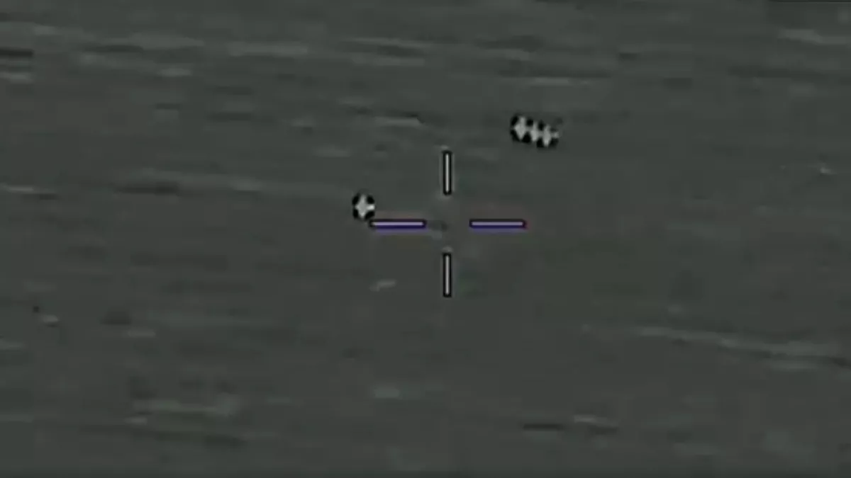 Fighter jet tracks UFO in newly released Pentagon footage