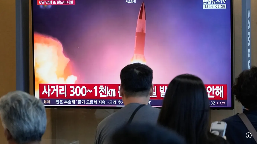 North Korea launches missile toward sea ahead of US-South Korea drills