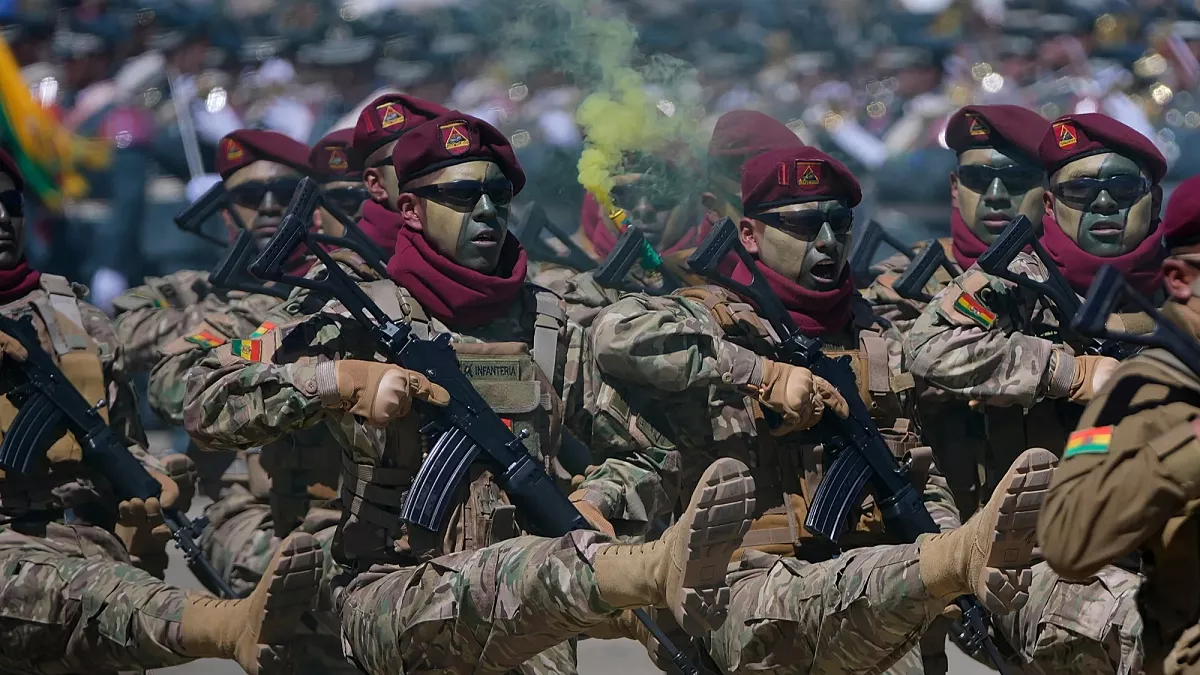 Two killed and 81 injured after explosions at Bolivian army base