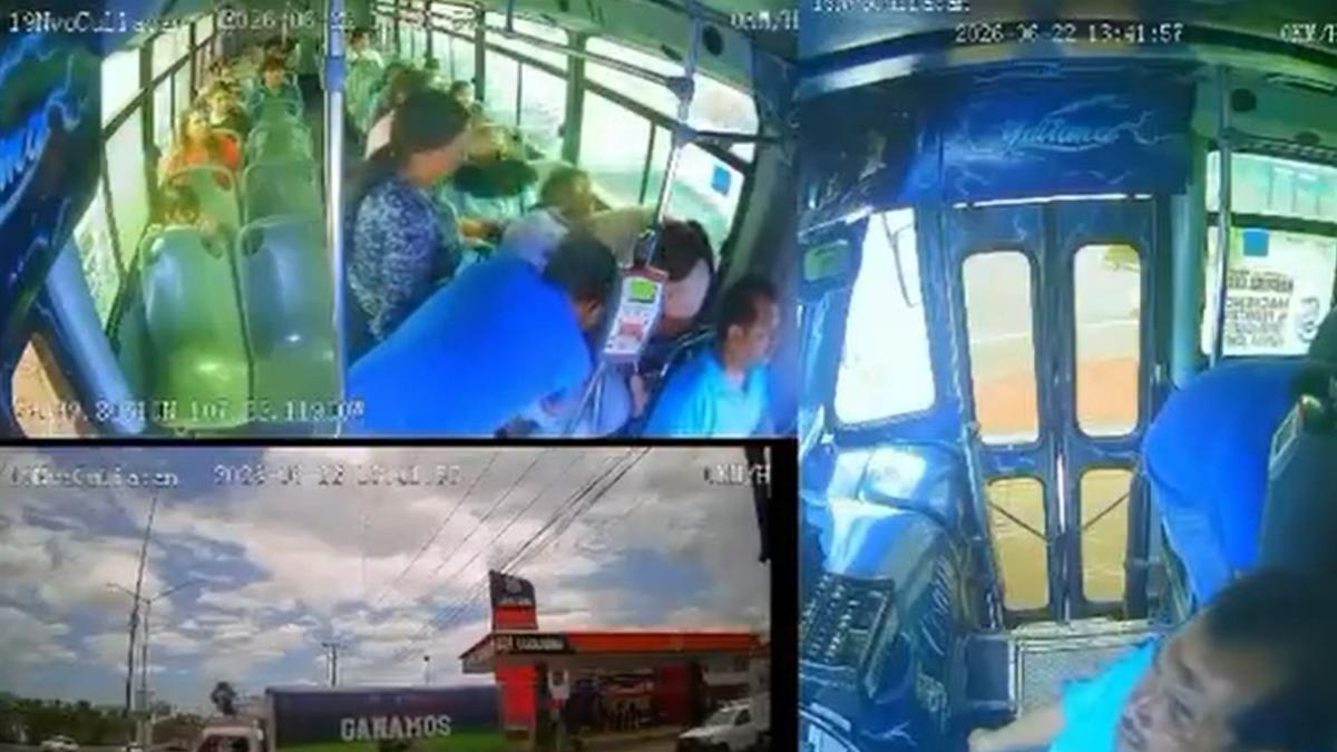 Chofer desvía su ruta para llevar a una pasajera a un hospital en Culiacán | VIDEO
