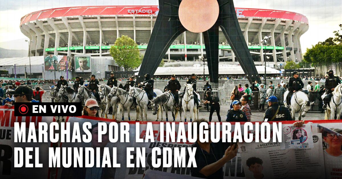 Mega marcha hoy, 11 de junio, en CDMX en vivo: lluvia suspende festejos por el triunfo de la selección de México