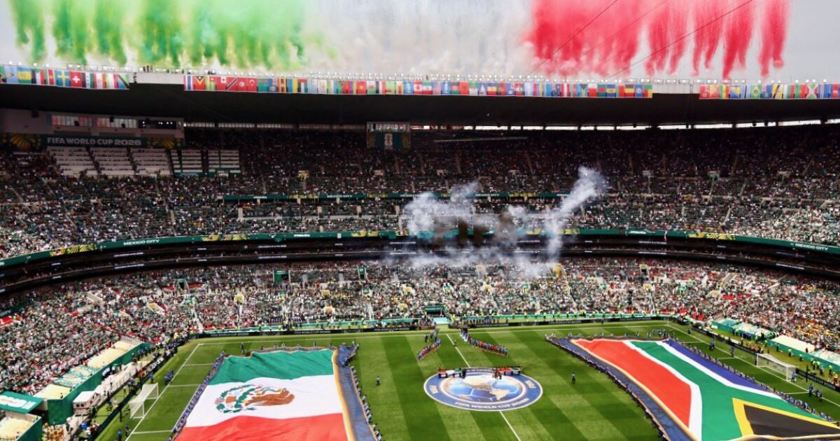 Así se vivió el partido inaugural del Mundial 2026 en México