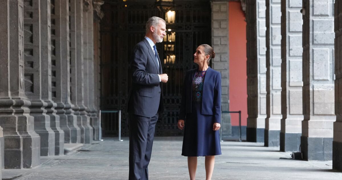 La presidenta Sheinbaum y el rey Felipe VI acuerdan fortalecer relación México-España