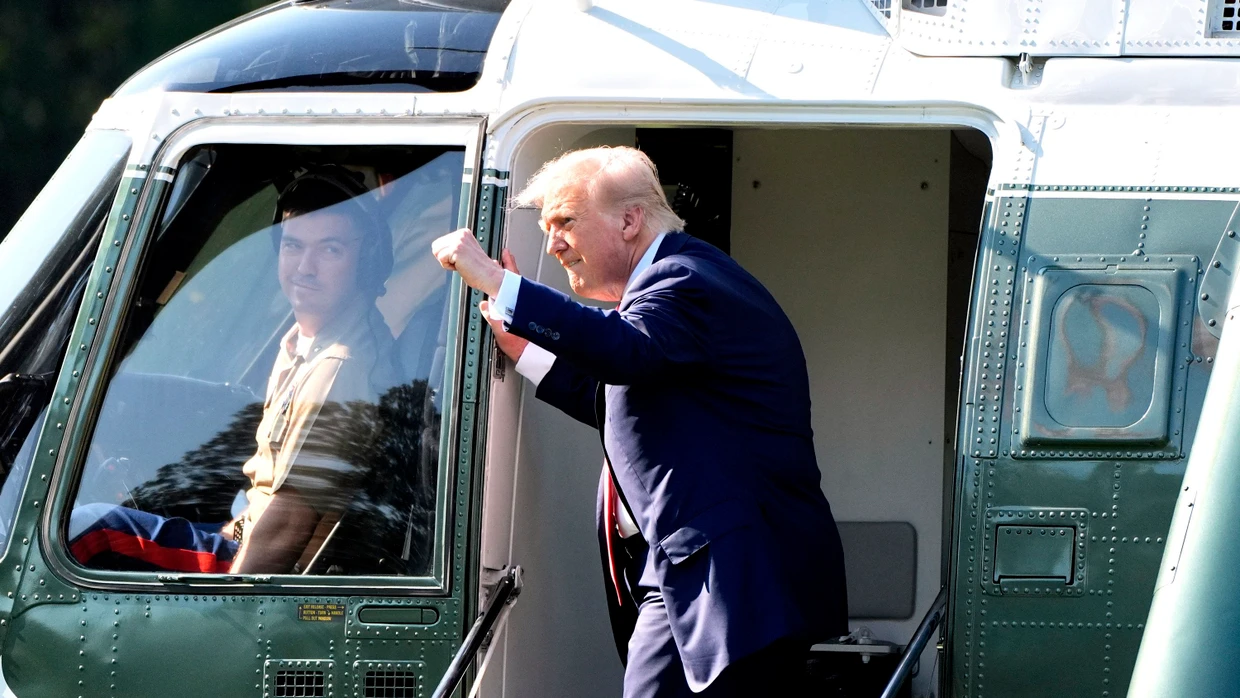 USA under Trump: Trump apparently plans helicopter landing pad at the White House