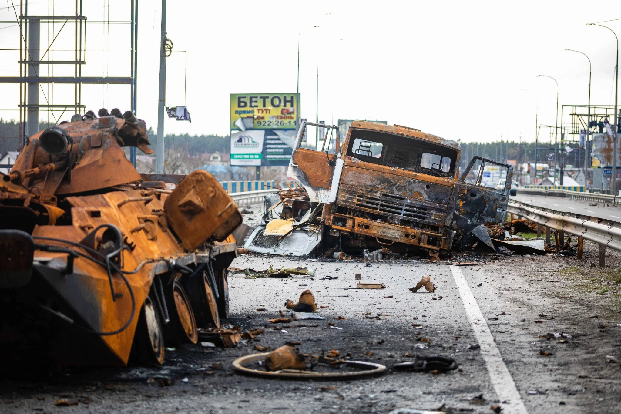 „Todes-Highway” wird zum Symbol für Putins Schwäche