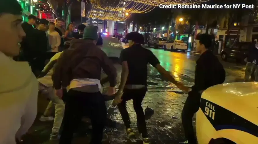 Spring breakers pummel man unconscious outside popular nightlife scene