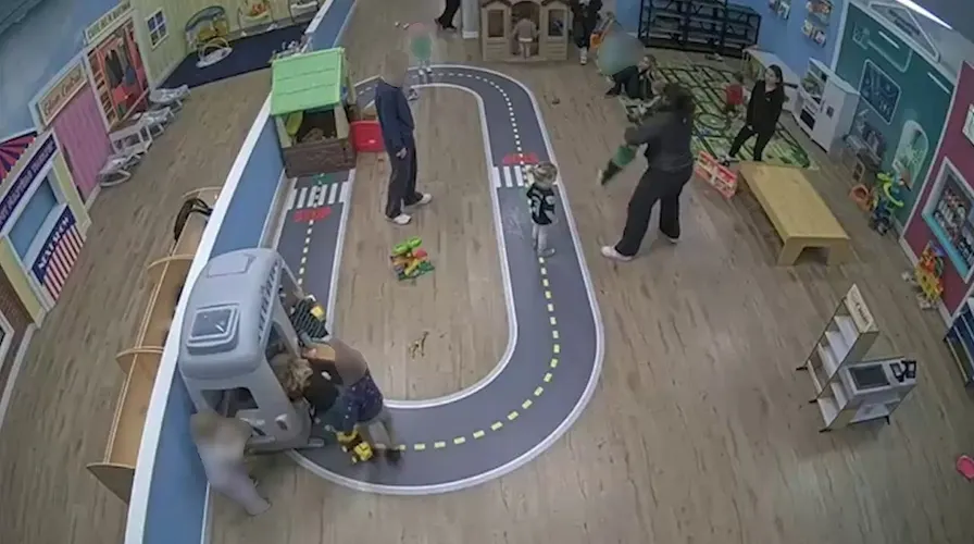 WATCH: California parents sue luxury daycare after toddler allegedly tossed into air, dropped on head