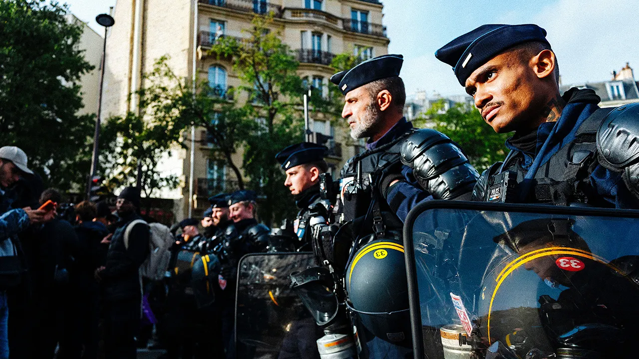 France on edge with 70,000 police deployed for unrest as authorities probe suspected terror attack near Paris