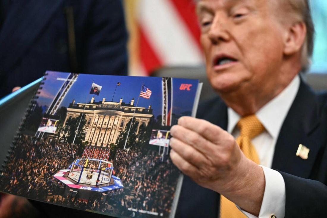UFC-Käfigkämpfe am Weißen Haus werden zur Geldmaschine für Trump