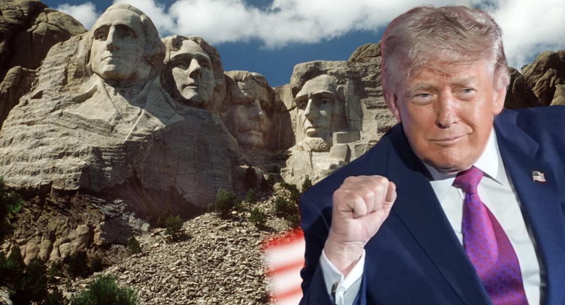 „Es ist mein Traum“: Trump will sein Gesicht am Mount Rushmore verewigt sehen