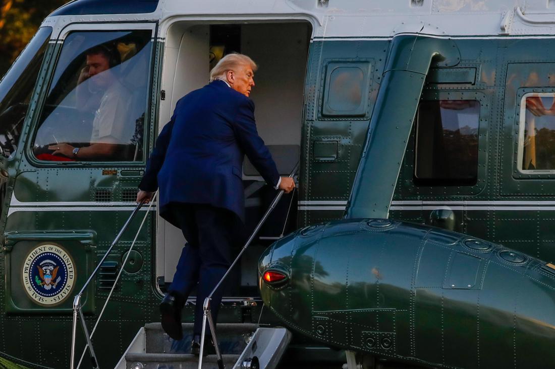 Beinahe-Kollision über Washington: Trumps Hubschrauber fliegt zu nahe an Passagiermaschine heran