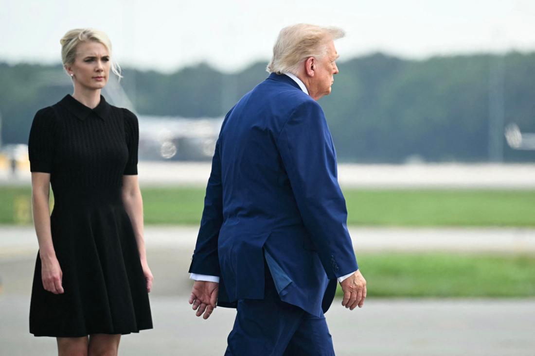 „Was anderes als ein Weihnachtspullover“ – Trump schenkt Natalie Harp 45.000 Dollar