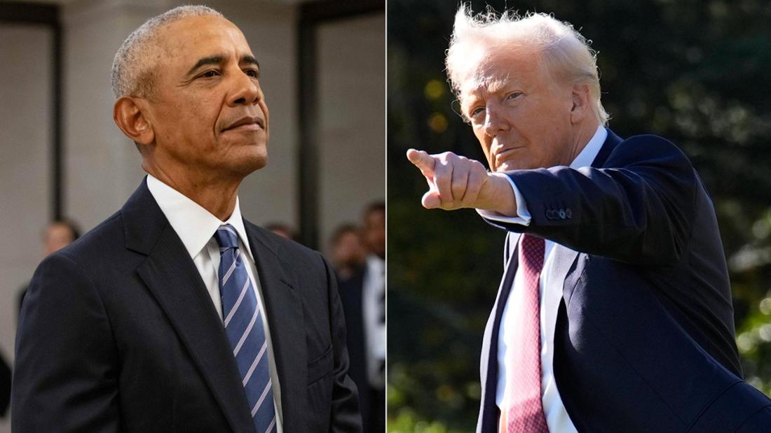 Obama wirft Trump vor, im Oval Office zu basteln, während USA Krieg führen