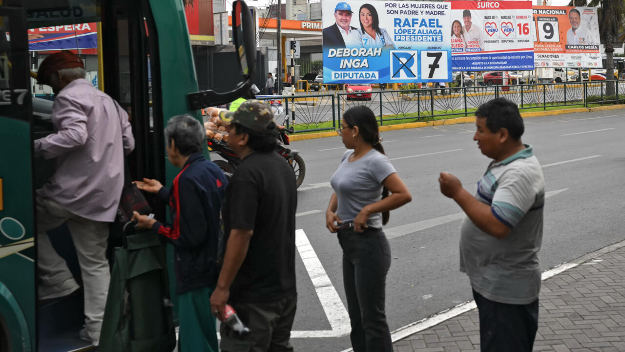 Peruvians head to the polls amid political chaos and rising crime