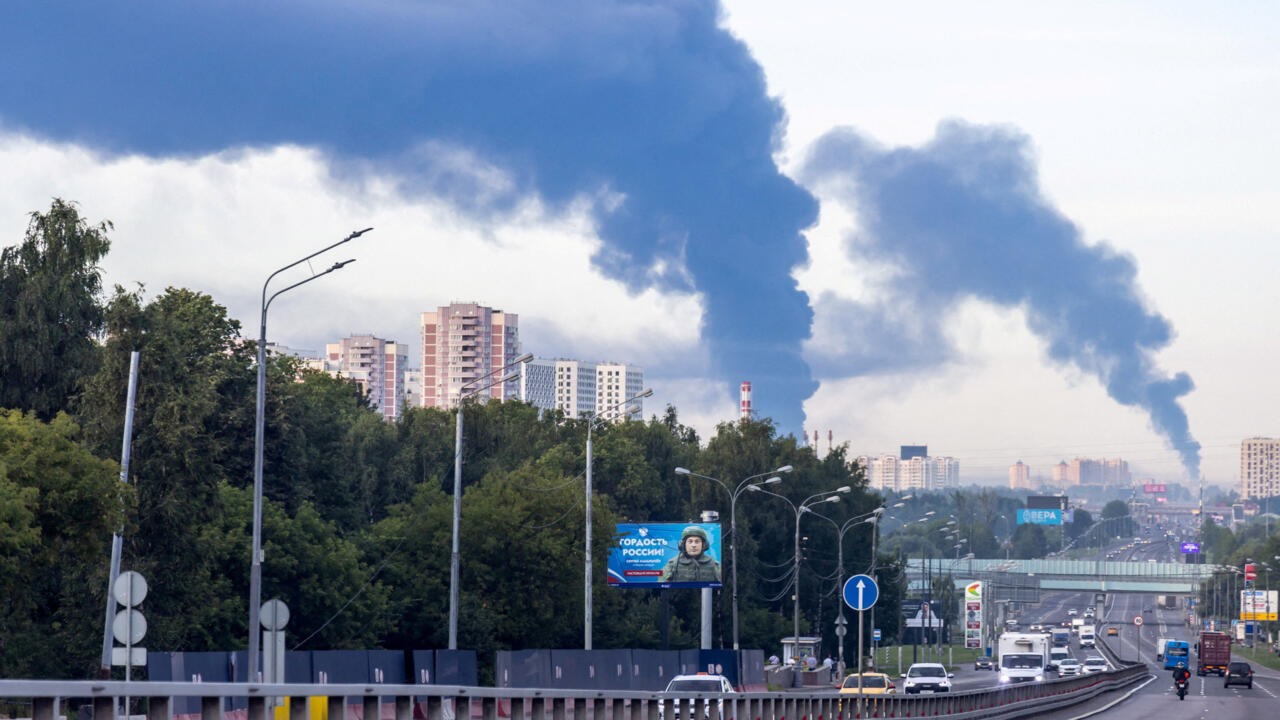 Ukraine drone attack on Moscow region wounds 10 people