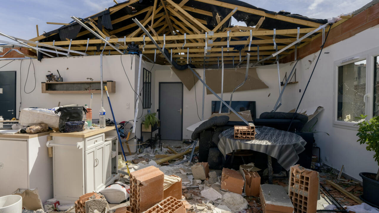 'Wartime situation': Rare tornado ravages French village