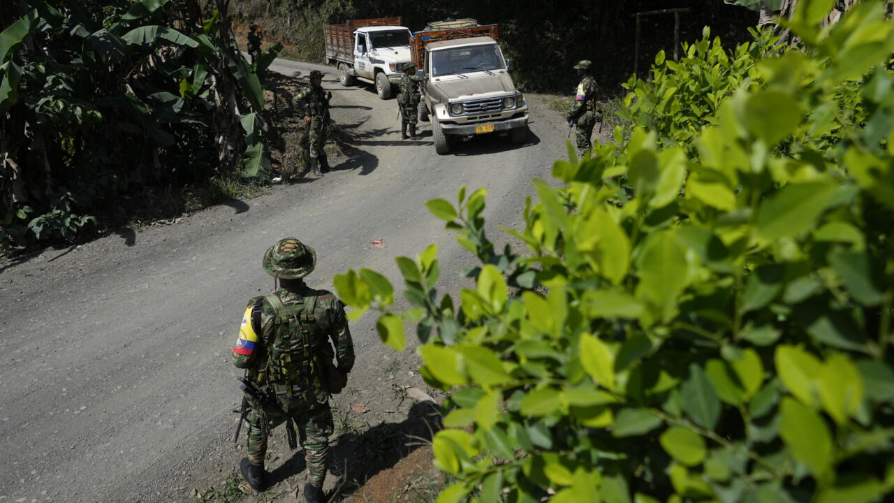 Colombia air strikes kill 20 alleged guerrillas, president says