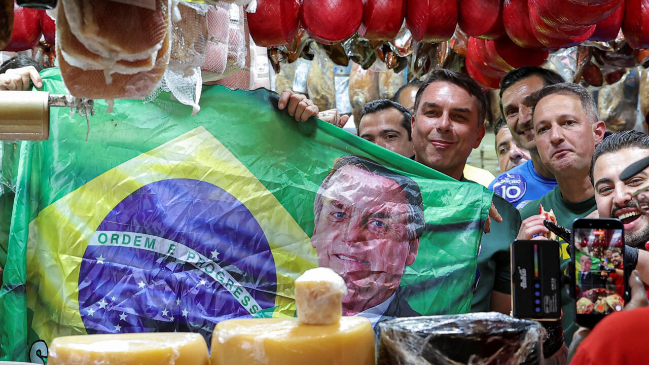 Flavio Bolsonaro runs for Brazil's presidency in father's shadow