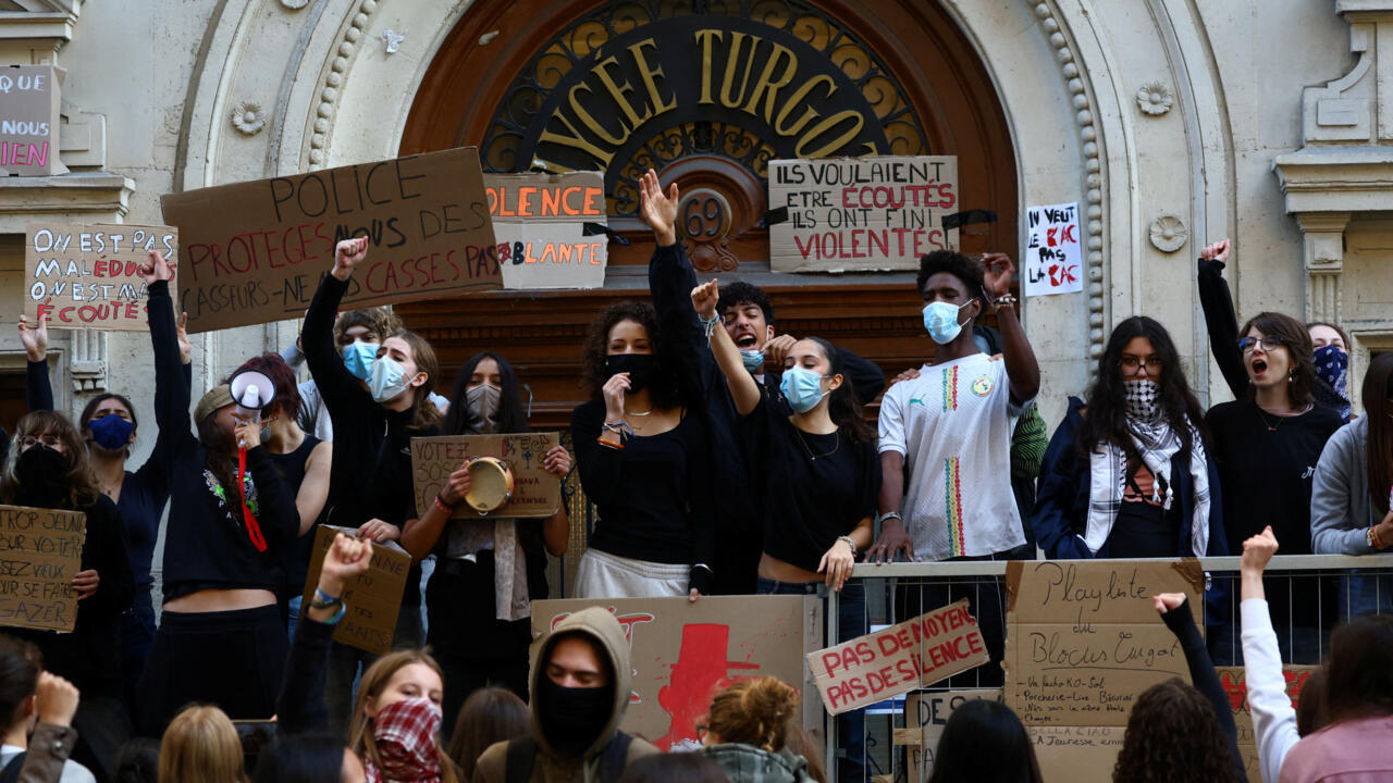 Tens of thousands expected at Paris protests as unions join students