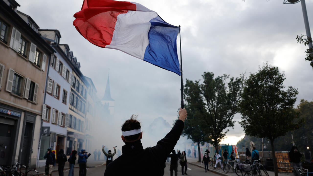 At least 1,300 people arrested in mass weekend protests across France