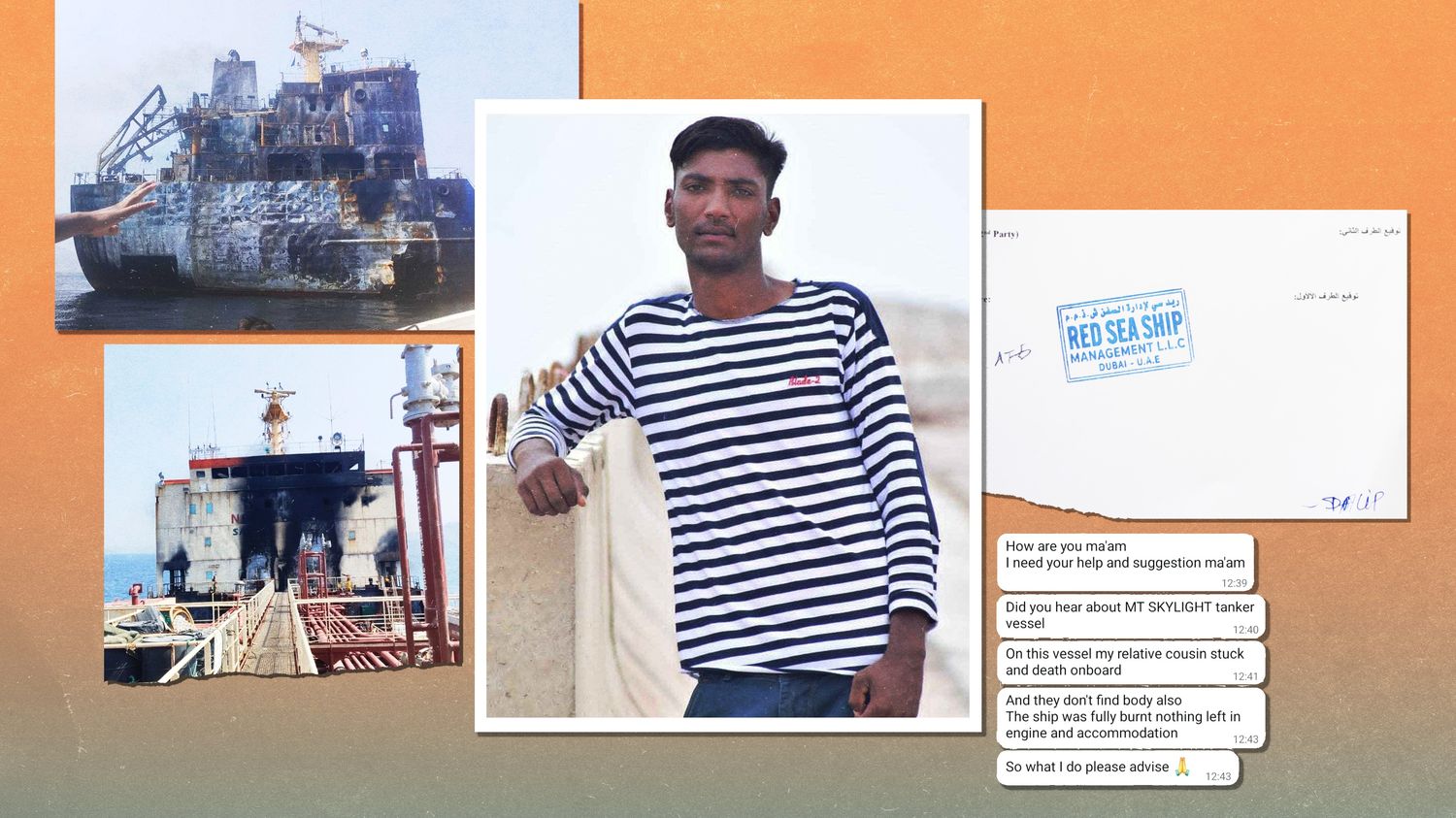 ENQUÊTE FRANCEINFO. "Personne ne sait où est son corps" : Dalip Singh, 24 ans, premier marin mort sous le feu iranien dans le détroit d'Ormuz