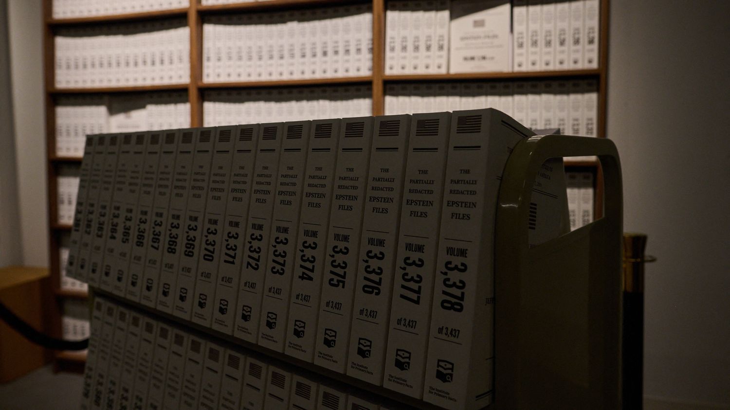 Affaire Epstein: New York expose huit tonnes de documents dans une bibliothèque éphémère