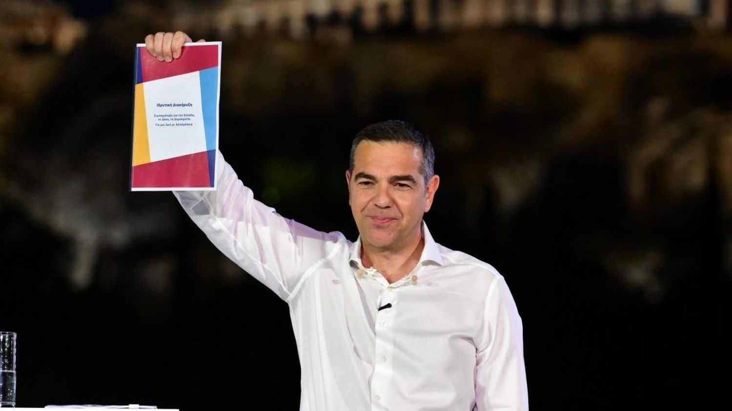 L'ancien Premier ministre grec Alexis Tsipras annonce son retour en politique Premier ministre de la Grèce de 2015 à 2019, Alexis Tsipras a annoncé son retour en politique avec la
