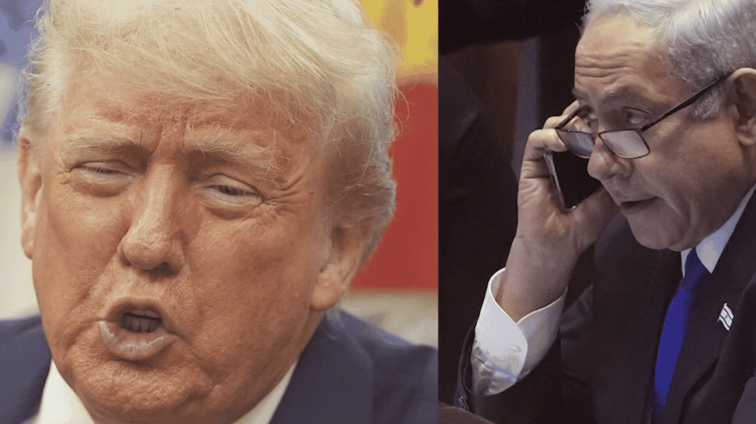 Trump s'emporte contre Nétanyahou: "Tu es cinglé", "Tout le monde te déteste