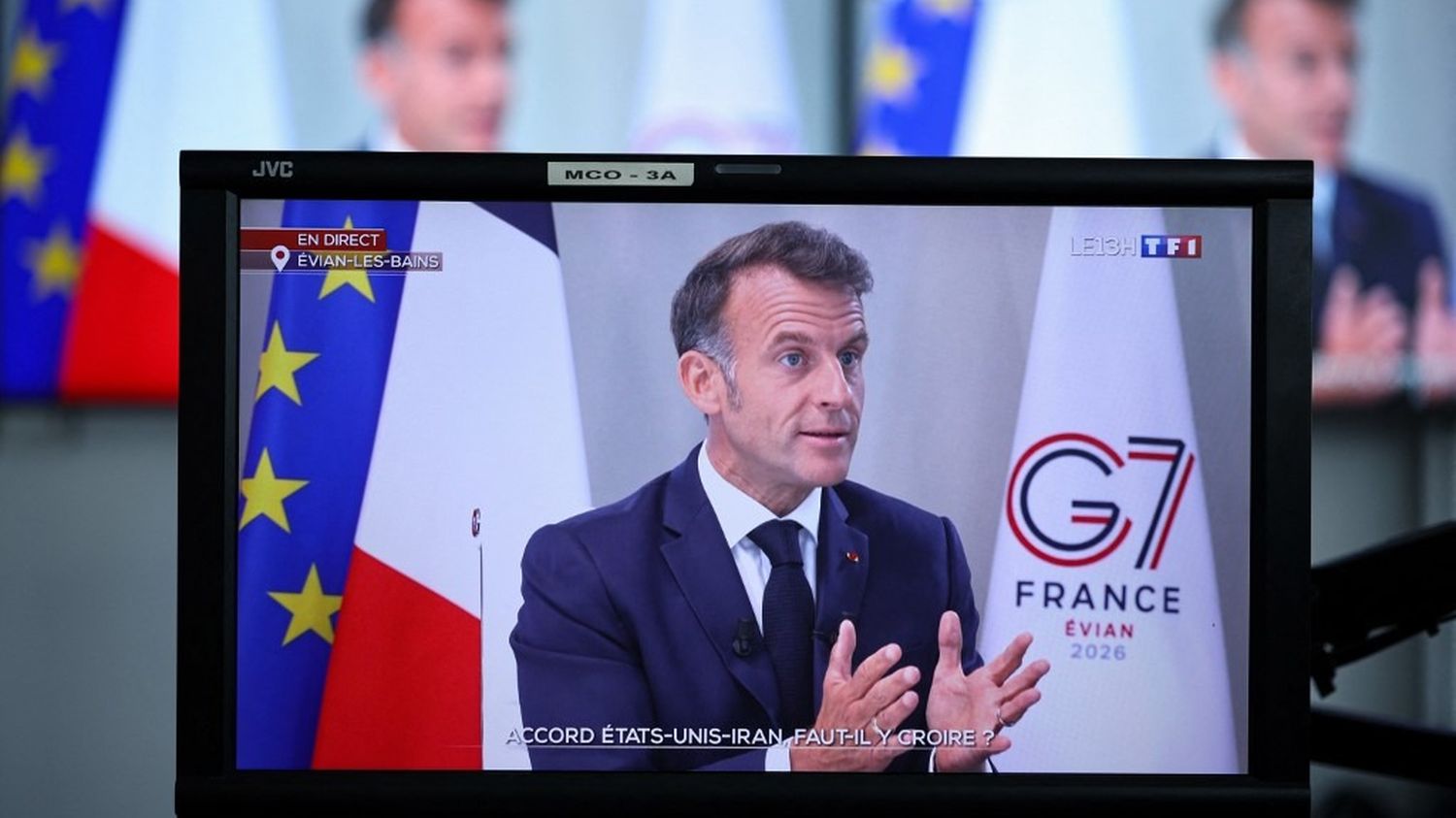 Réouverture du détroit d'Ormuz, prix des carburants, affaire Lyhanna... Ce qu'il faut retenir de l'interview d'Emmanuel Macron en marge du G7