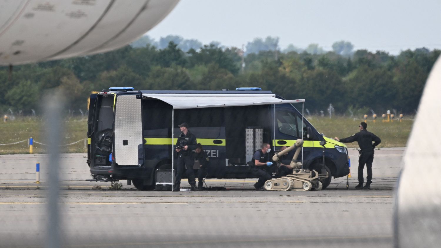 Un drone équipé d'un "engin explosif" découvert à l'aéroport de Leipzig, en Allemagne