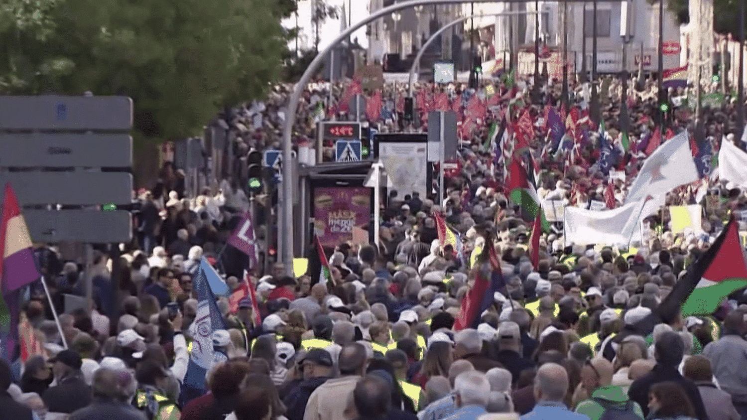 Mobilisation contre la vie chère : la colère monte dans d'autres pays d'Europe