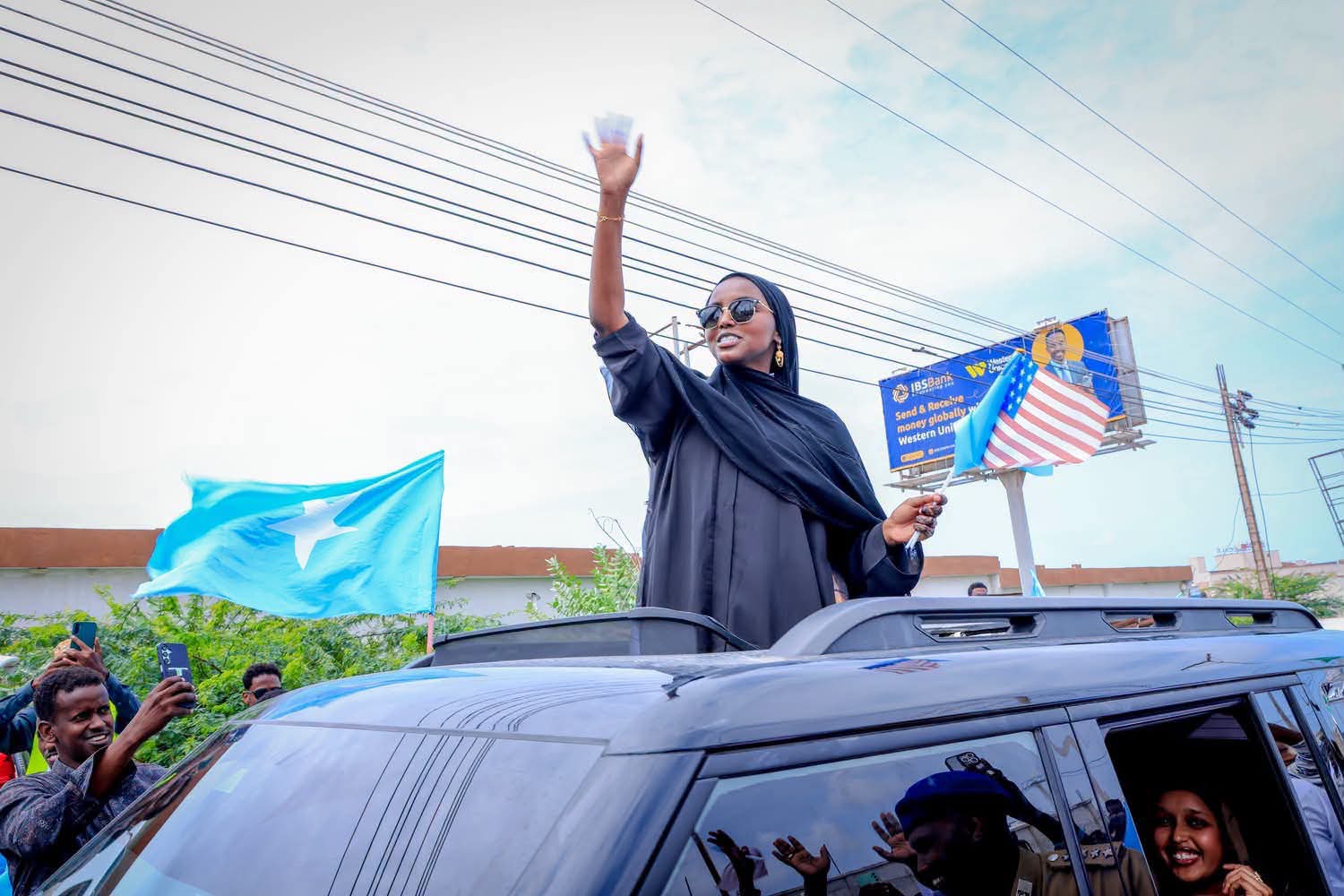 Naadiya Mohamed Received High-Level Welcome in Mogadishu