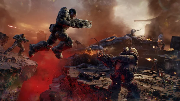 Zurück zur Exklusivität„Gears of War: E-Day“ kommt nicht auf die PlaystationDie „Gears“-Reihe gehört zu den wichtigsten Eigenmarken der Xbox. Der neue Teil „E-Day“ wird