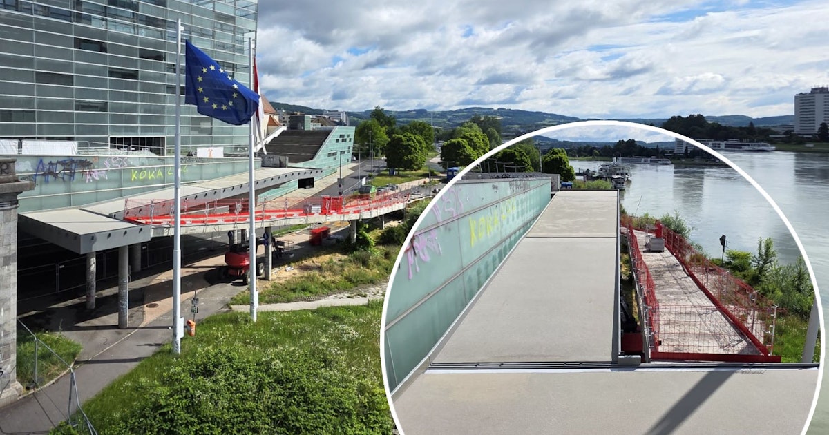 Baustelle bis Juli - Hier haben Radler an der Donau bald deutlich mehr Platz