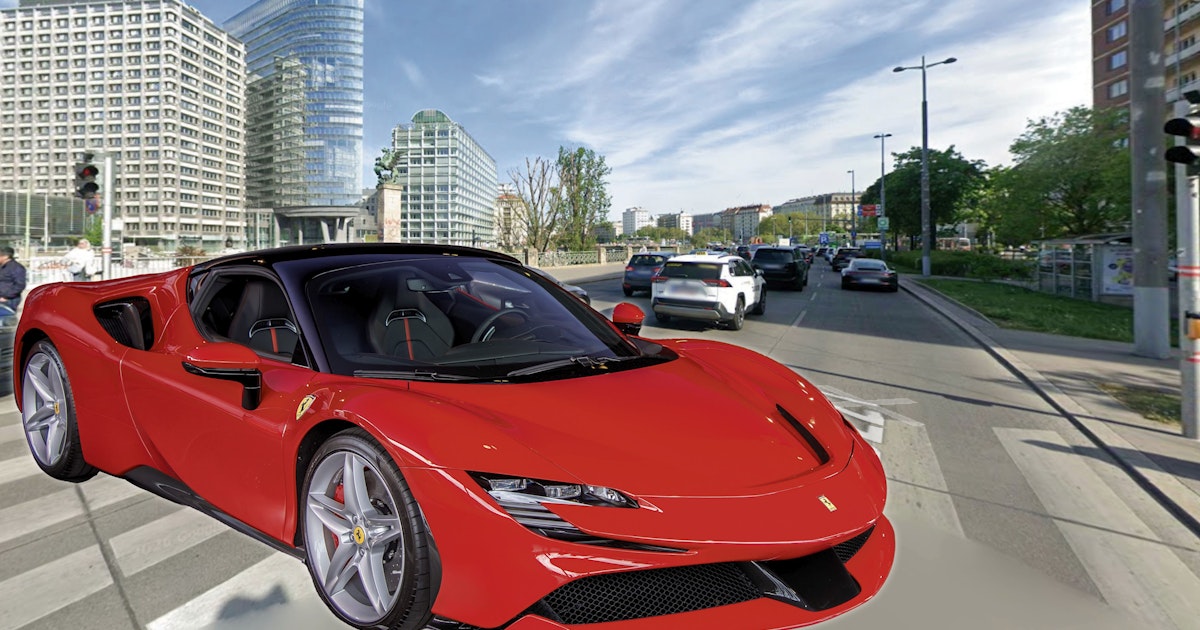 435.000-€-Bolide einkassiert - 1.000 PS, 114 km/h – Ferrari-Fahrer rast durch die City