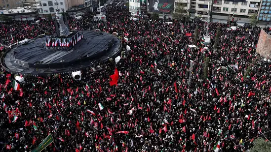 Iran begins massive funeral procession for Supreme Leader Ayatollah Ali Khamenei