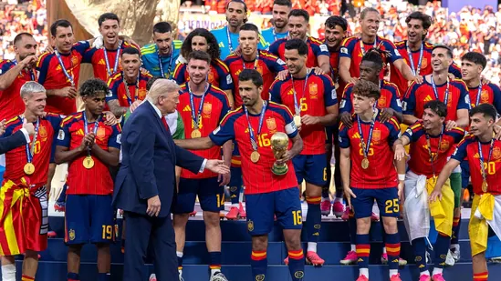Spain wins 2026 World Cup but Trump's presence overshadows the celebration