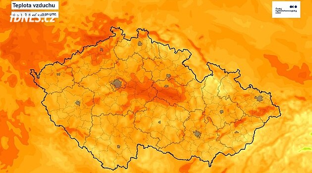 Teplotní výheň vrcholí. Meteorologové přišli s rekordní předpovědí pro Česko