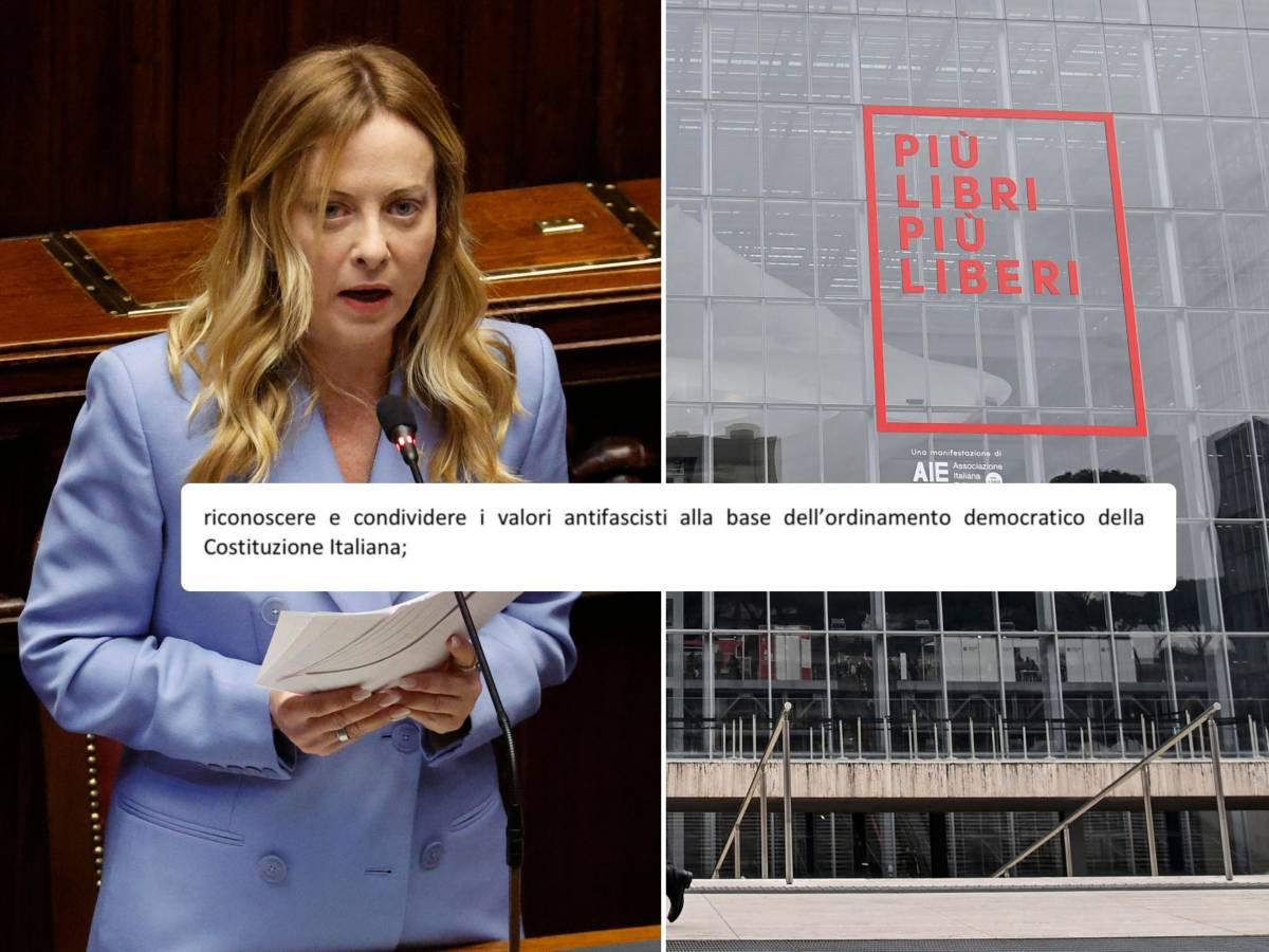 Meloni: "Patentino antifascista per gli editori? È censura"